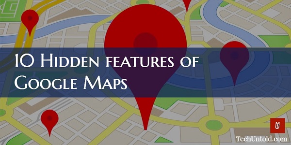 funciones ocultas de google maps