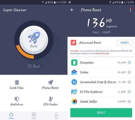 jak získat více úložného prostoru na telefonu Android