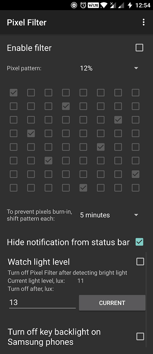 Android telefonda ekran parlaklığı en düşük seviyenin altına nasıl düşürülür - piksel