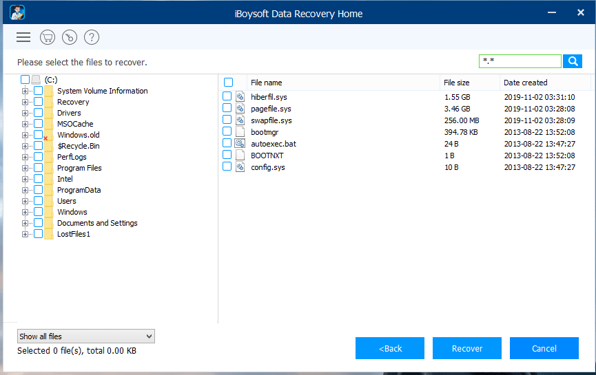 Recuperación de datos de iBoysoft