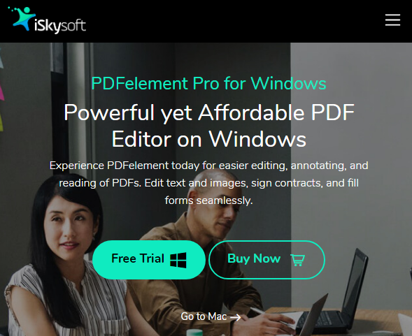 iSkySoft_PDF_Editor_main_page