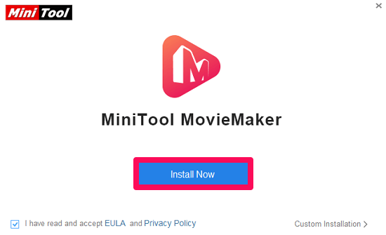 installeer de software