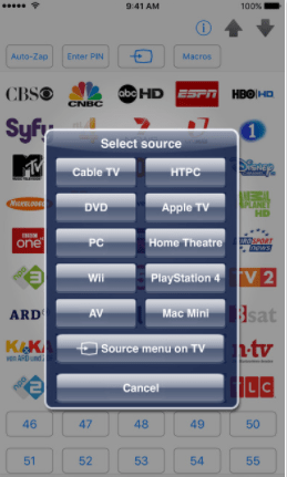 あなたのサムスンテレビを制御するためのiPhoneアプリ-mytifi