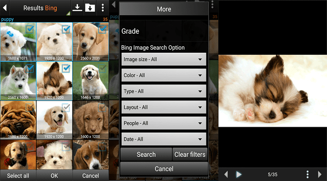 iphone app om afbeeldingen te zoeken - imgfinder