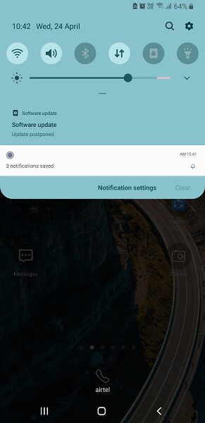 houd je notificatiebalk vrij en mis de notificaties niet