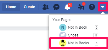masaüstünü kullanarak facebook sayfasını bulun