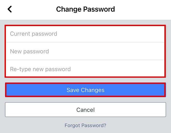 Passwort erfolgreich ändern