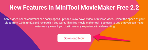 downloadoptie voor minitool-filmmaker