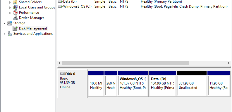 particionar disco duro sin formatear en windows - sin asignar