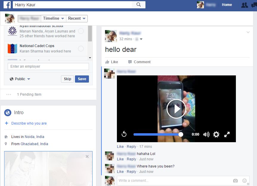 Publicar imagen o video en un comentario de Facebook