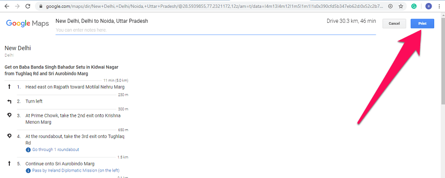drukuj tekst tylko w Google Earth