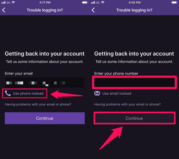 telefonla twitch şifresini sıfırlama
