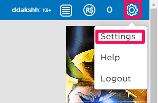 robloxのWeb設定