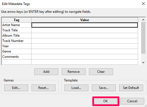 salva il file registrato sul desktop