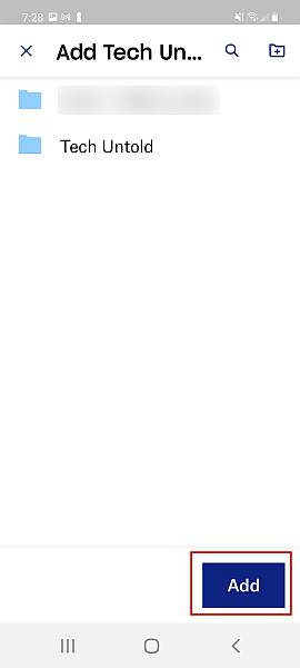 Zapisywanie notatek w Dropbox w systemie Android