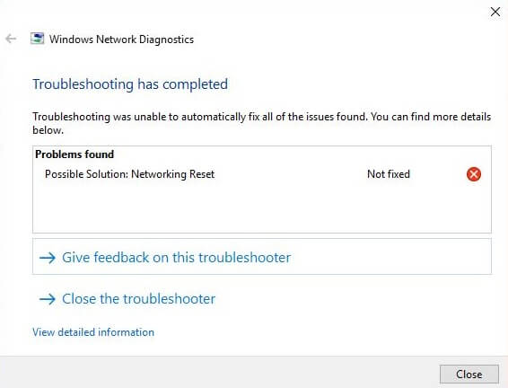 Fix WiFi verbonden maar geen internet
