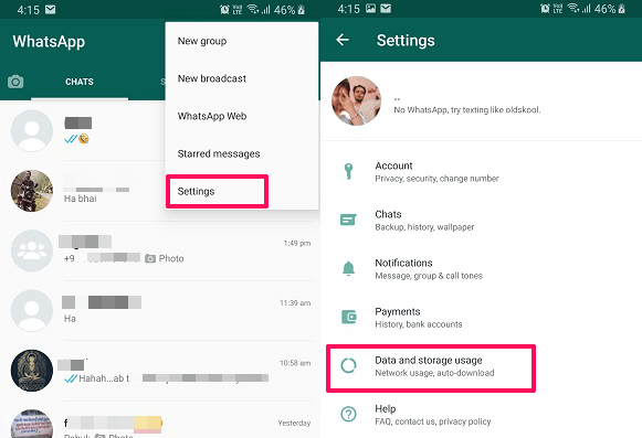 查看您在 whatsapp 中向联系人发送了多少文本