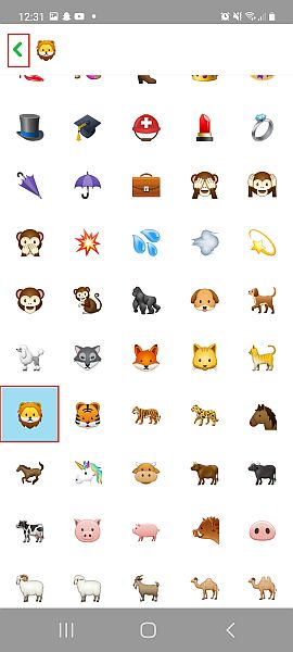 Elenco emoji Snapchat