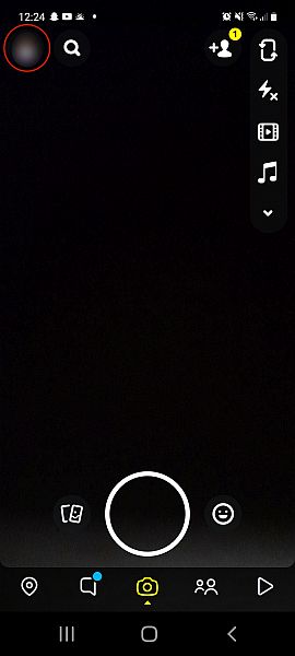 snapchat home con l