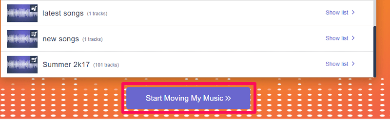 SoundCloud 재생 목록을 Spotify로 변환