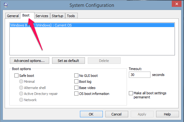 configuration du système