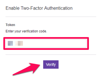 verificar autenticación de dos factores