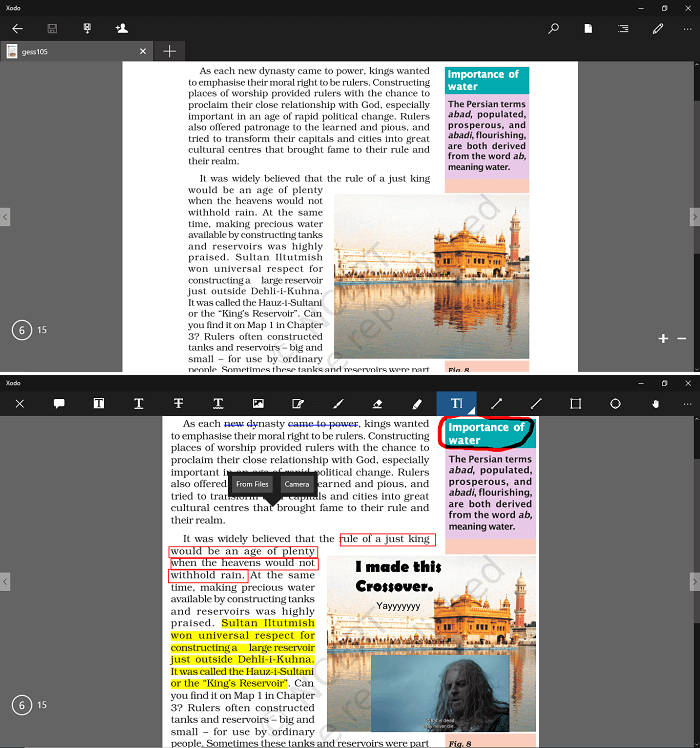 xodo - paras ilmainen PDF-editori ja -lukija